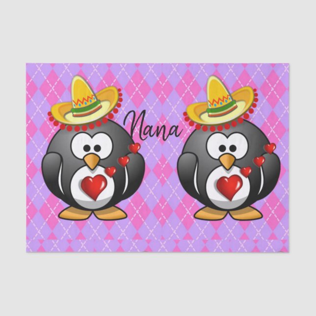 Seda Papel De Tejido el día de San Valentín (Anverso)