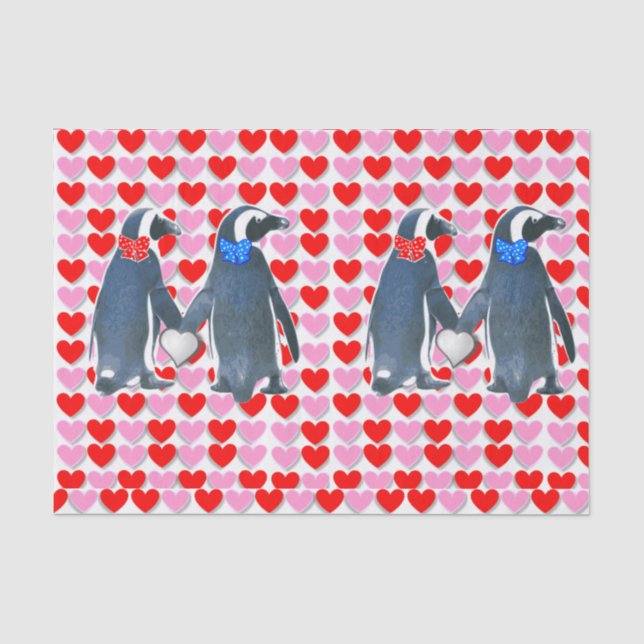 Seda Papel De Tejido el día de San Valentín (Anverso)
