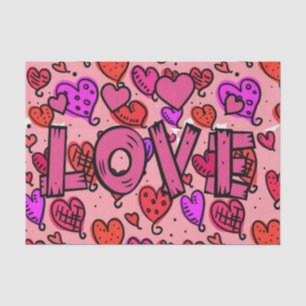 Seda Papel De Tejido el día de San Valentín