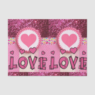 Seda Papel De Tejido el día de San Valentín