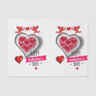 Seda Papel De Tejido el día de San Valentín