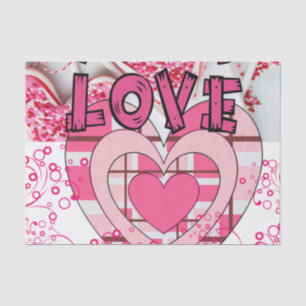 Seda Papel De Tejido el día de San Valentín