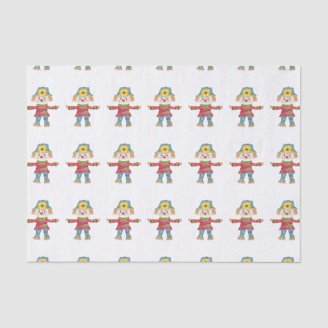 Seda Papel de tejido espantapájaros (Anverso)