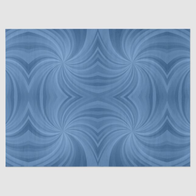 Seda papel de tejido espiral azul (Anverso)