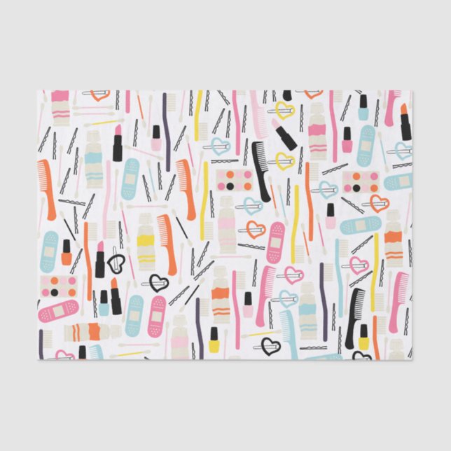 Seda Papel de tejido estético lindo (Anverso)