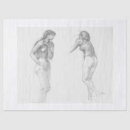 SEDA PAPEL DE TEJIDO: ESTUDIO FEMENINO : EDWARD BURNE J