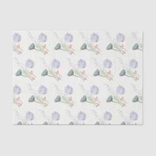 Seda Papel de tejido floral Blue Lotus Pod