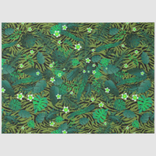 Seda Papel de Tejido Floral Vintage Elegante