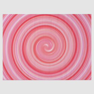 Seda papel de tejido giratorio rosa