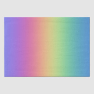 Seda Papel de tejido gradiente de arcoiris oscuro