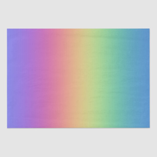 Seda Papel de tejido gradiente de arcoiris oscuro (Anverso)