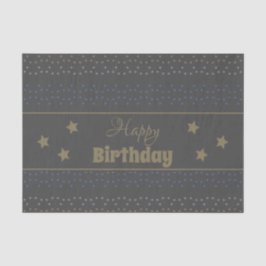 Seda Papel De Tejido Gris Oscuro Con Patrón De Estrella