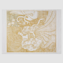 PAPEL DE TEJIDO: MUJER CON SUANOS : JAN TOOROP 189