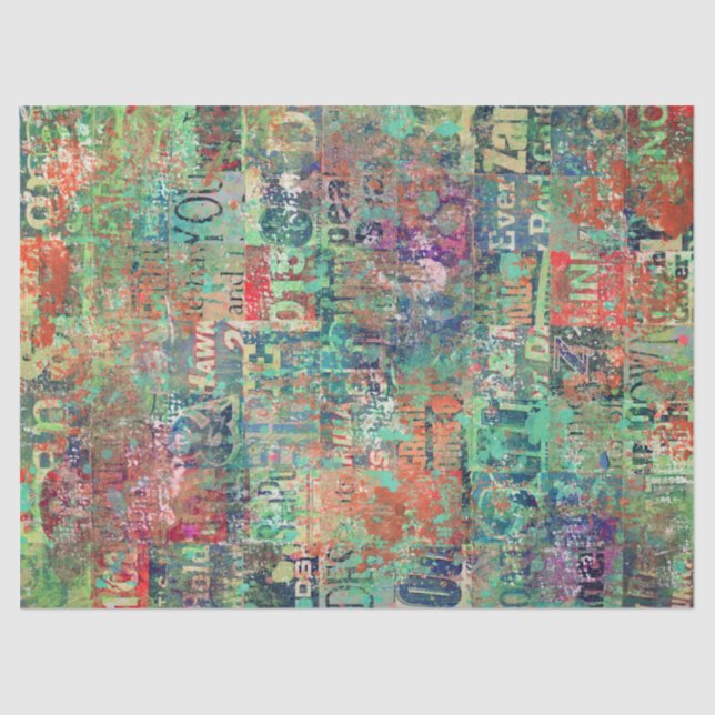 Seda Papel de tejido o descomposición de color (Anverso)