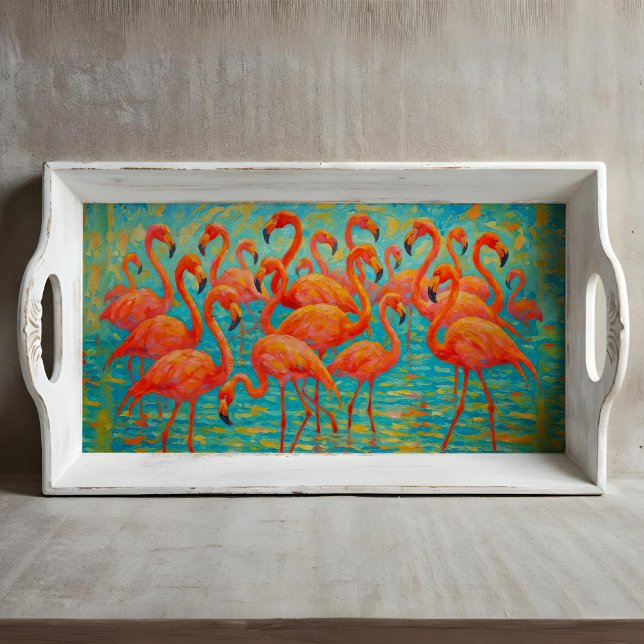 Seda Papel De Tejido O Descomposición De Flamingos Rosa (This is a mockup, your design may appear larger/smaller on your decoupage piece.)