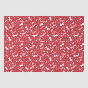 Seda Papel de tejido óseo de perro