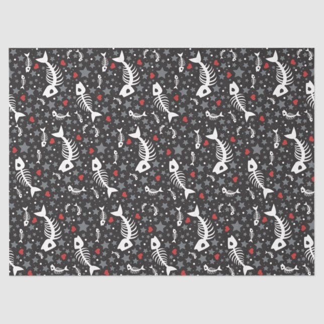 Seda Papel de tejido óseo de pescado (Anverso)
