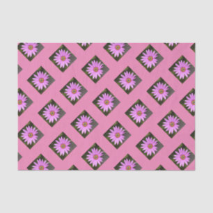 Seda Papel de tejido Osteospermum rosa