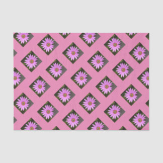 Seda Papel de tejido Osteospermum rosa