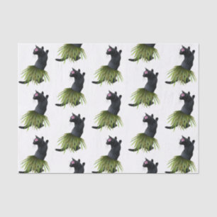 Seda Papel de tejido para gato Hula