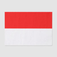Papel de tejido patriótico con bandera de Indonesi