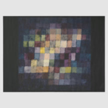 PAPEL DE TEJIDO : PAUL KLEE : ANTIGUO SONIDO : 192