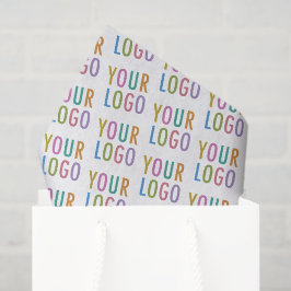 Seda Papel de Tejido Personalizado con Logotipo en Líne