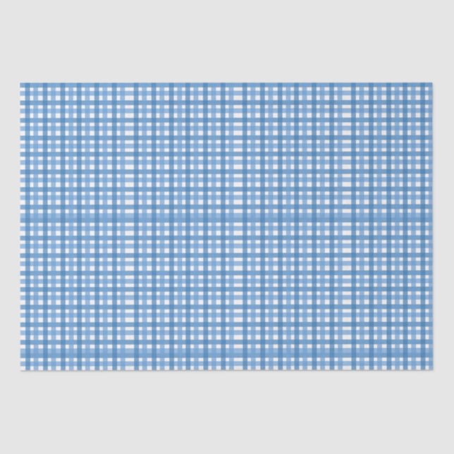 Seda Papel de tejido plano azul básico (Anverso)