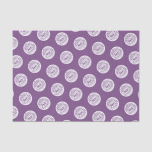 Seda Papel de tejido púrpura paz en varios idiomas.