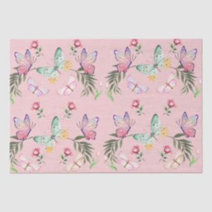 Seda Papel de tejido rosa
