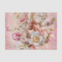 Papel de tejido rosado del Fiesta del jardín