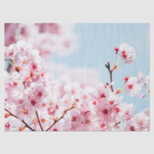 SEDA PAPEL DE TEJIDO : SAKURA : BLOSSOMS DE CERO