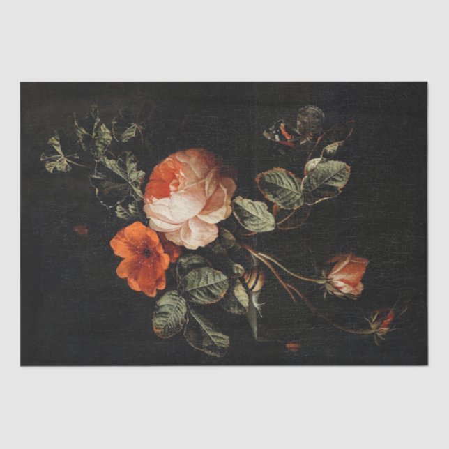 SEDA PAPEL DE TEJIDO : TODAVÍA LA VIDA : ELIAS VAN DEN  (Anverso)