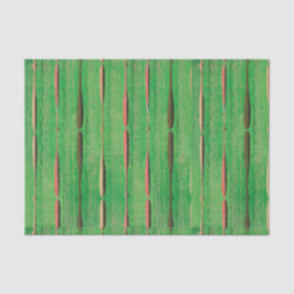 SEDA PAPEL DE TEJIDO VERDE PATRÓN DE WOODBLOCK JAPONÉS