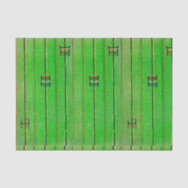 SEDA PAPEL DE TEJIDO VERDE PATRÓN DE WOODBLOCK JAPONÉS