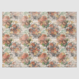 Seda Papel de tejido vintage de la serie Honey Bee