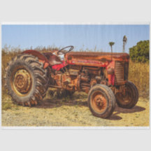 Papel de Tejido Vintage de la vieja granja