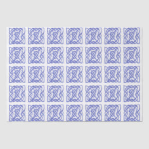 Seda Papel de Tejido VIOLET CELTIC KNOT