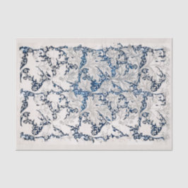 SEDA PAPEL DE TEJIDO: WILLIAM MORRIS :PATRÓN DE FLORES
