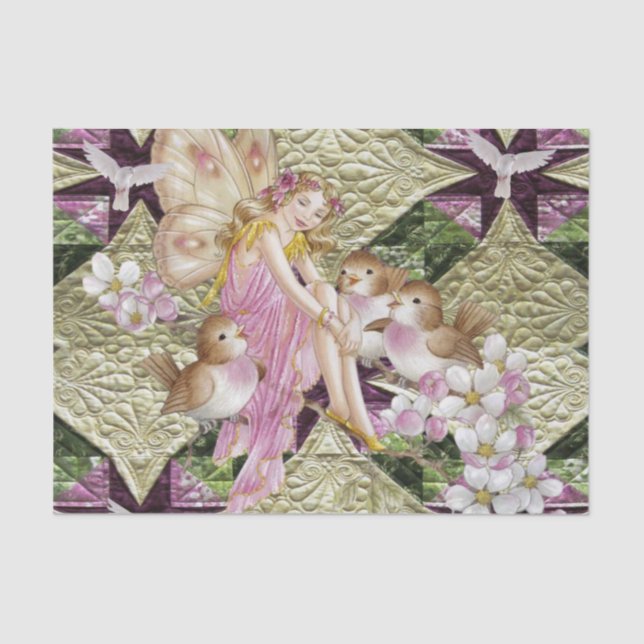 Seda Papel de tejidos (Anverso)