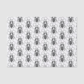 Seda Papel de tejidos - Abejas