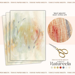Seda Papel de tejidos abstracto del patrón boho moderno