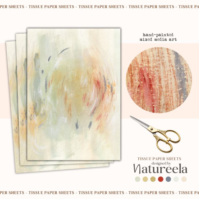 Seda Papel de tejidos abstracto del patrón boho moderno (Subido por el creador)