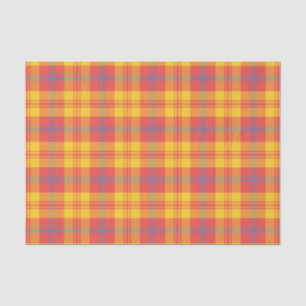 Seda Papel de tejidos amarillo rojo brillante y azul pl