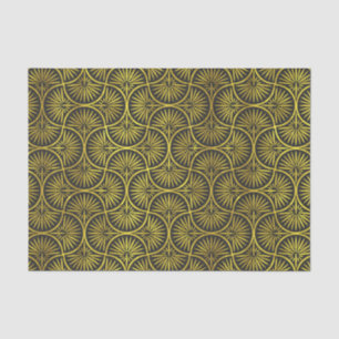 Seda Papel de tejidos Art Deco 2