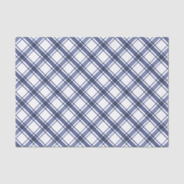 Seda Papel de tejidos azul y blanco