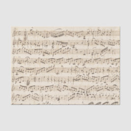 Seda Papel de tejidos beige de hoja de cosecha manuscri