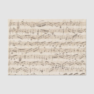 Seda Papel de tejidos beige de hoja de cosecha manuscri