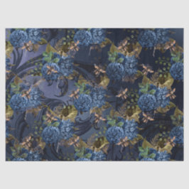 Seda Papel de tejidos Blue Bee Series Design 16