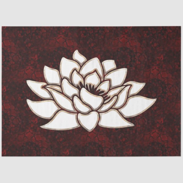 Seda Papel de tejidos C para elefantes blancos (Anverso)